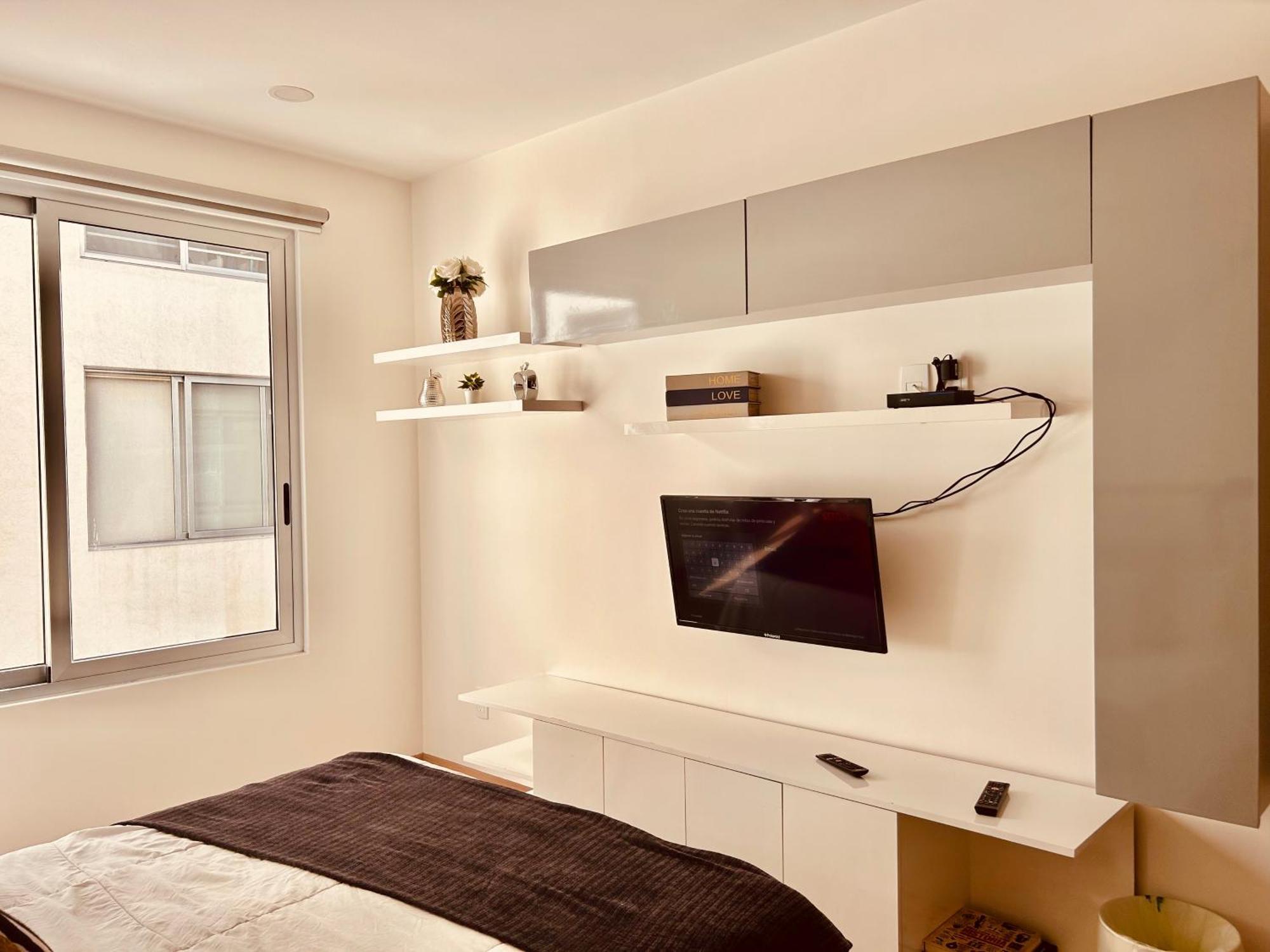 Espectacular Departamento/Estacionamiento, 3 Tv'S Apartment Mexico City Exterior photo
