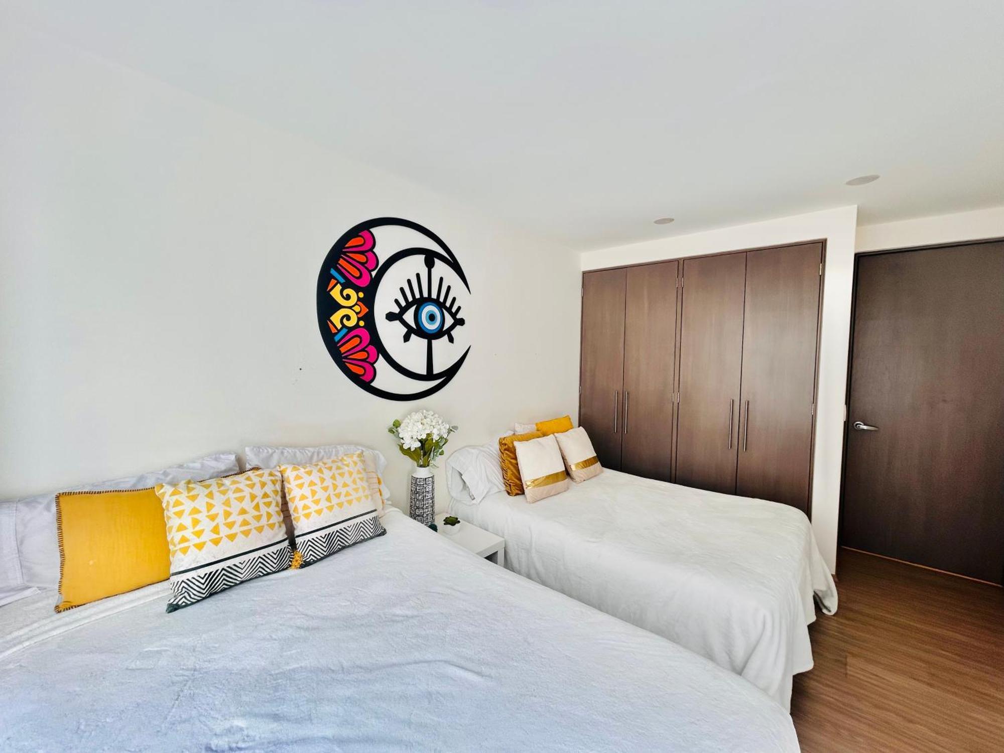 Espectacular Departamento/Estacionamiento, 3 Tv'S Apartment Mexico City Exterior photo